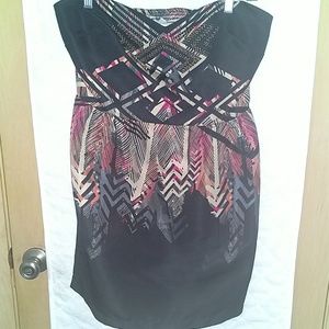 Ecote strapless dress